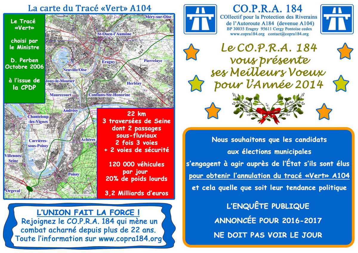 Carte de Voeux 2014 recto Carte de Voeux 2014 recto