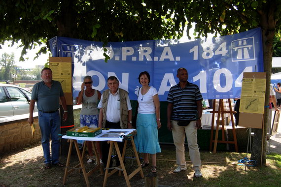Stand du COPRA 184 au Forum des Associations d'Andrésy