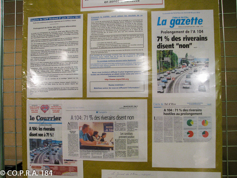 Panneaux d'information AGO 2012 Panneaux d'information AGO 2012