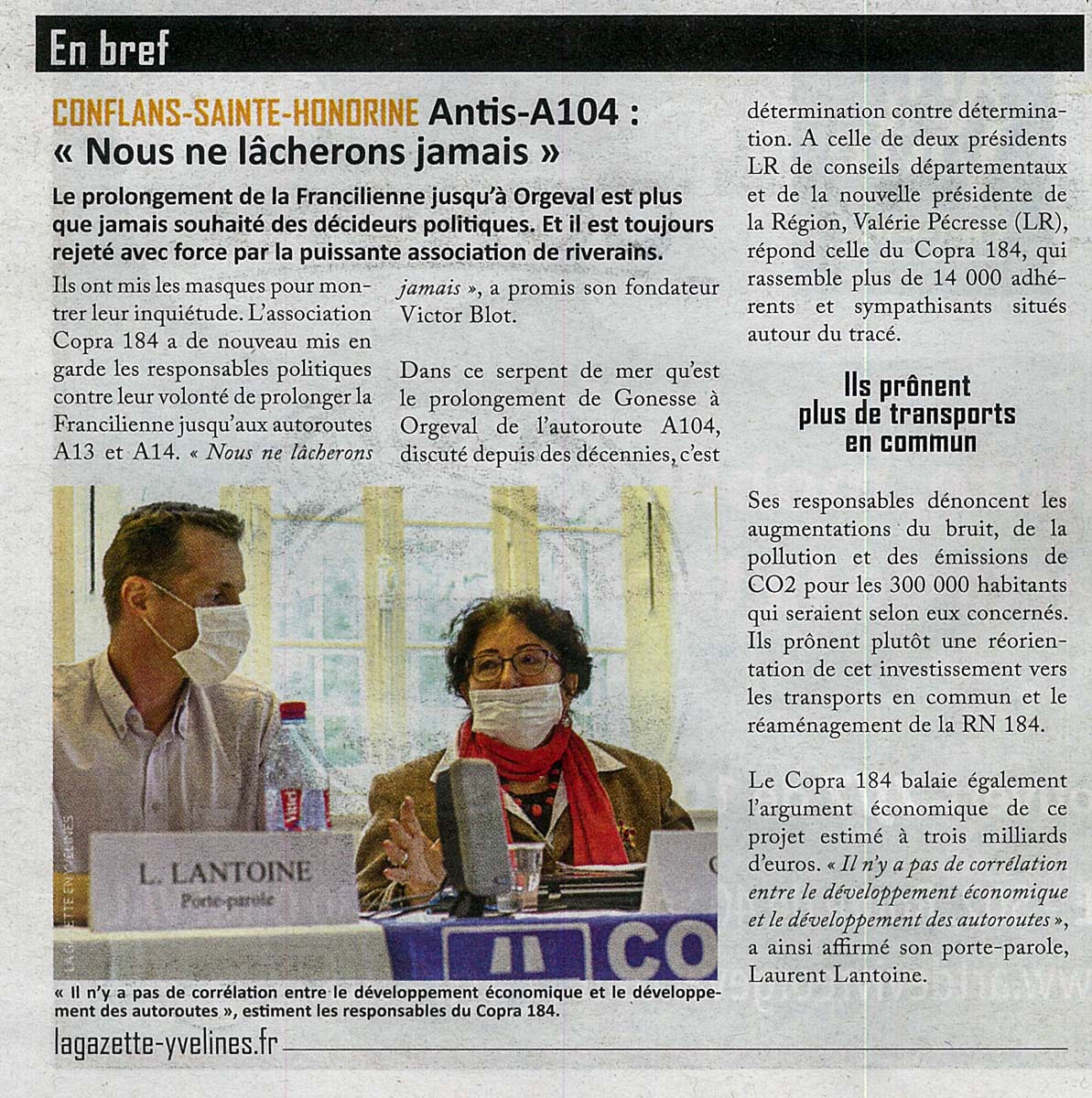 La Gazette en Yvelines du 10 février 2016