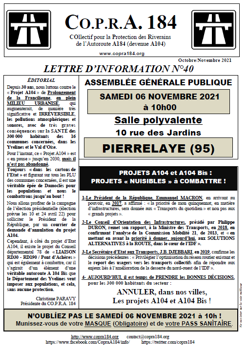 Lettre n°40