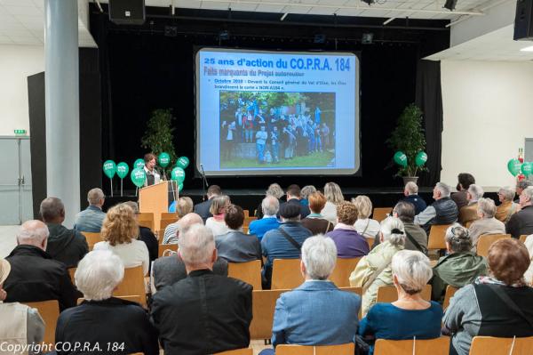 25 ans du CO.P.R.A. 184 - Discours d'accueil de la Présidente Christiane Paravy 25 ans du CO.P.R.A. 184 - Discours d'accueil de la Présidente Christiane Paravy
