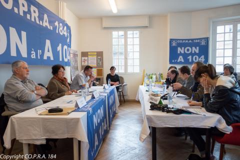 Conférence de presse CO.P.R.A. 184 du 23 mars 2017 à Carrières-sous-Poissy Conférence de presse CO.P.R.A. 184 du 23 mars 2017 à Carrières-sous-Poissy